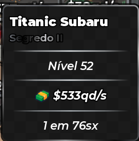1 IN 76SX+ UPADO